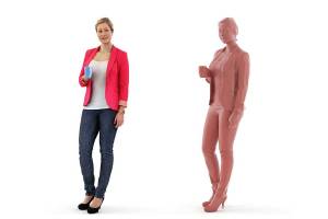 3D People: Woman Rosy 0007