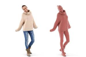 3D People: Woman Julia 0205