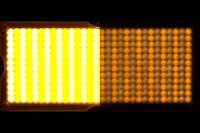 HDR Light LED Grid Yellow